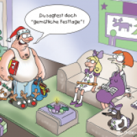 Mother Christmas versus Father Christmas