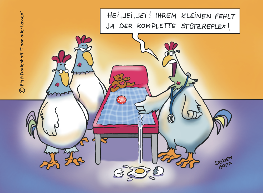 Cartoon: Motoriktest 1