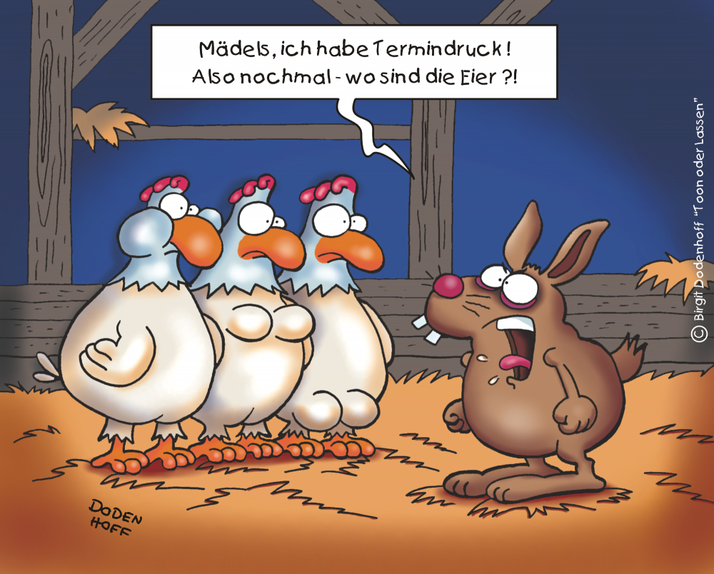 Cartoon: Termindruck 1