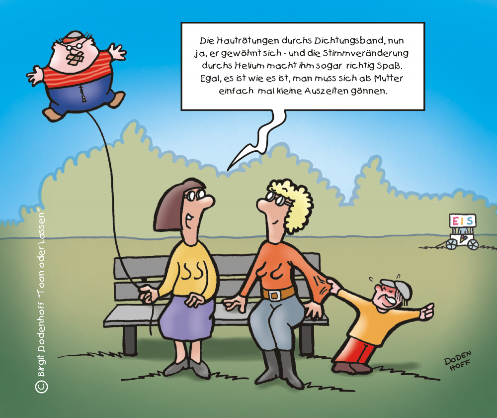 Cartoon: Blasebalg 1