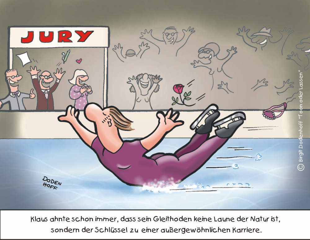 Cartoon: Karriere(g)leiter 1