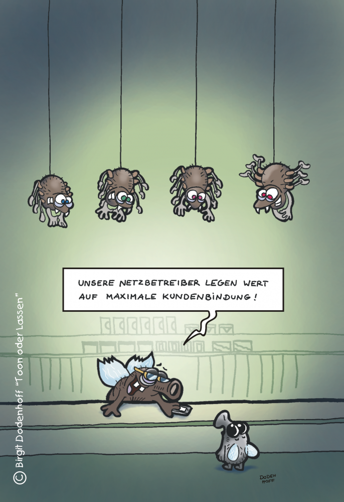 Cartoon: Netzanbieter 1