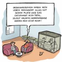 Aufgeräumt!
