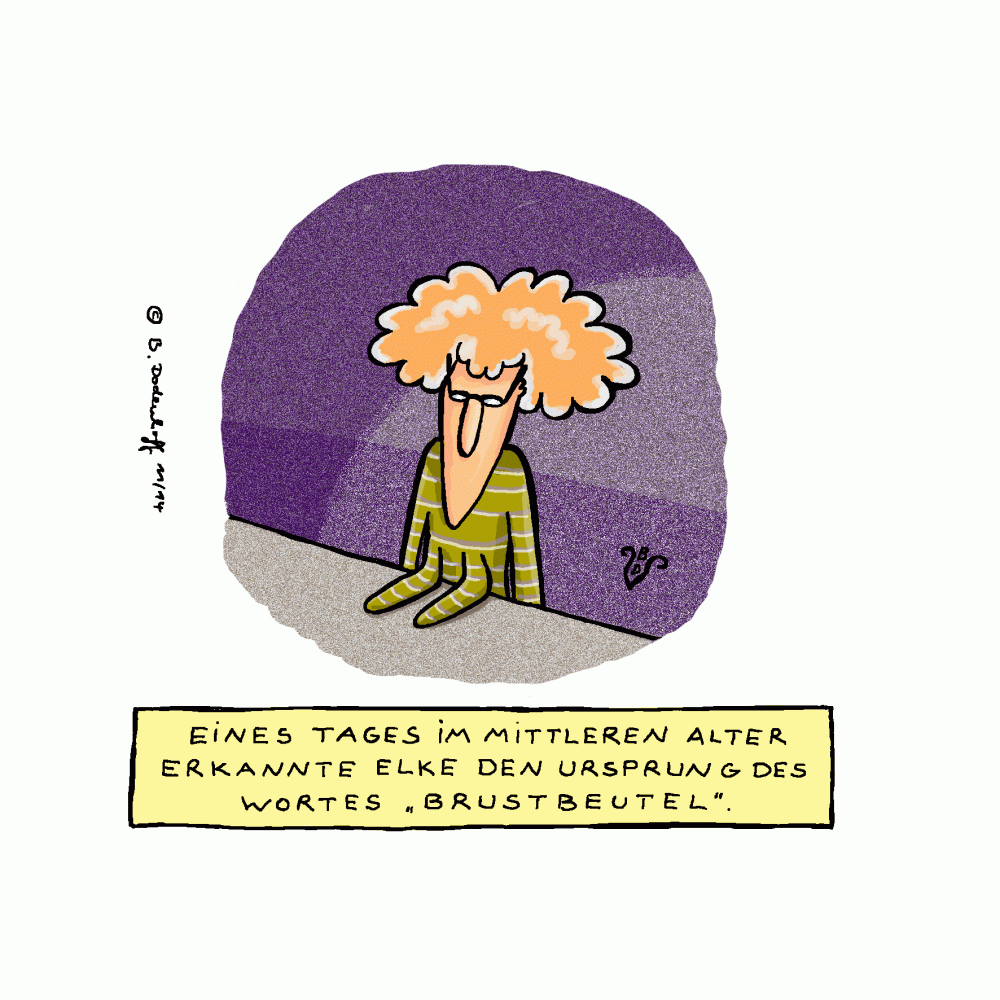 Cartoon: Etymologische Späterfahrung 1