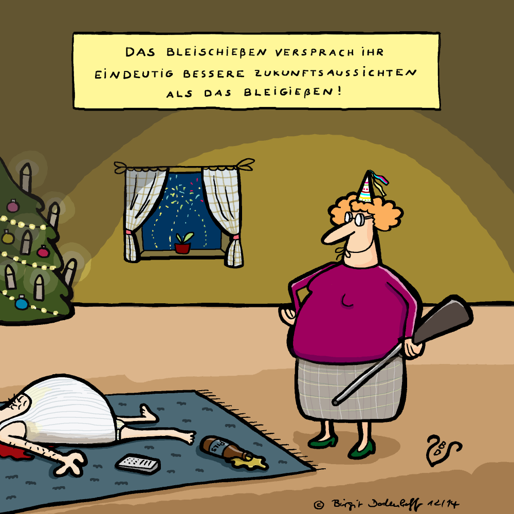 Cartoon: Blei 1