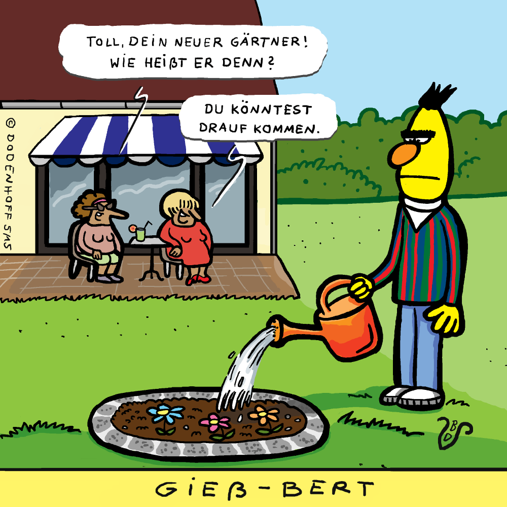 Cartoon: Gärtner 1