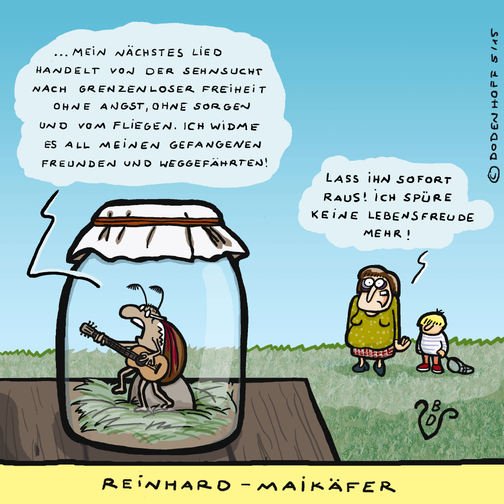 Cartoon: Maikäfer 1