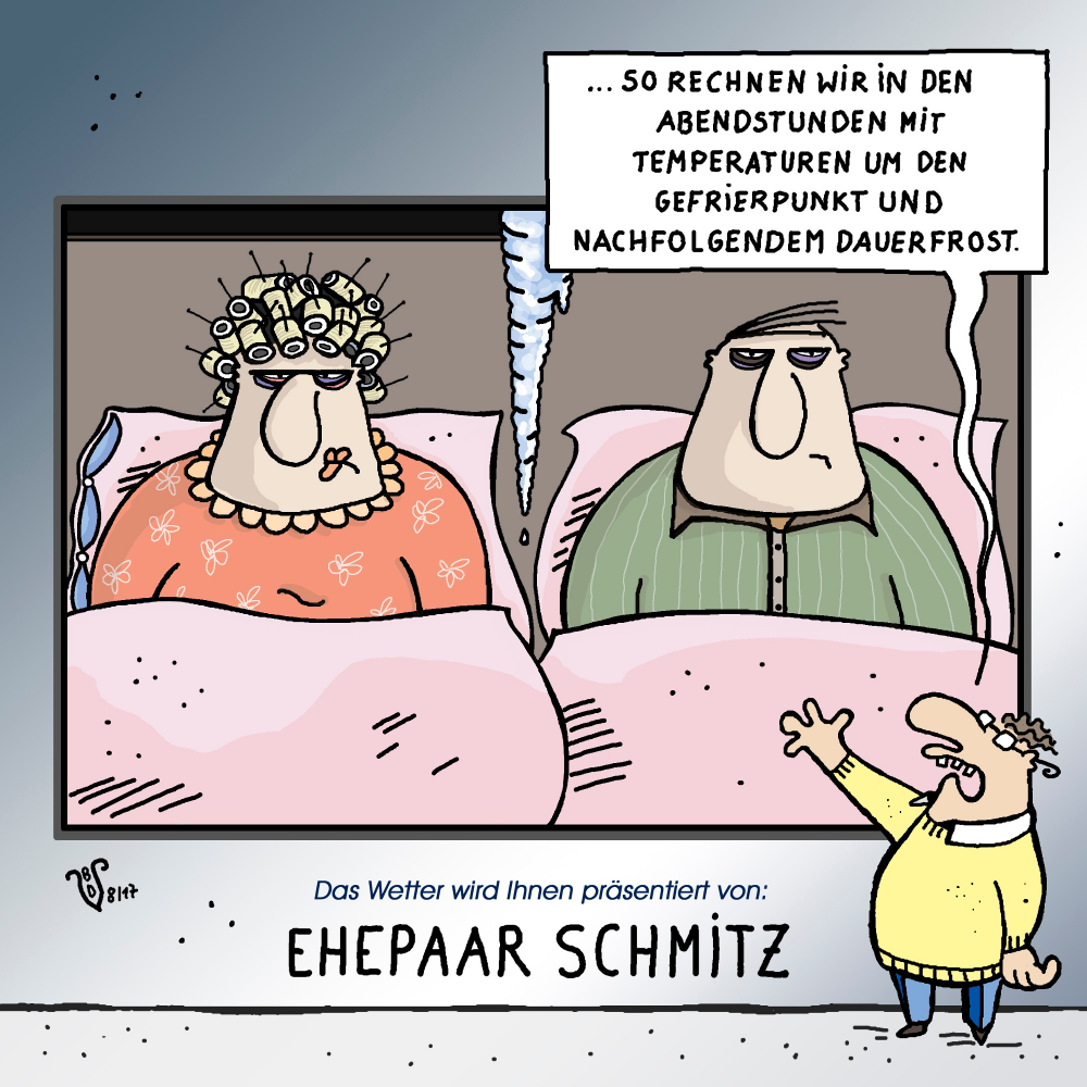 Cartoon: Kaltfront 1