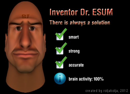 Comic: Inventor Dr. ESUM: The Movie 1