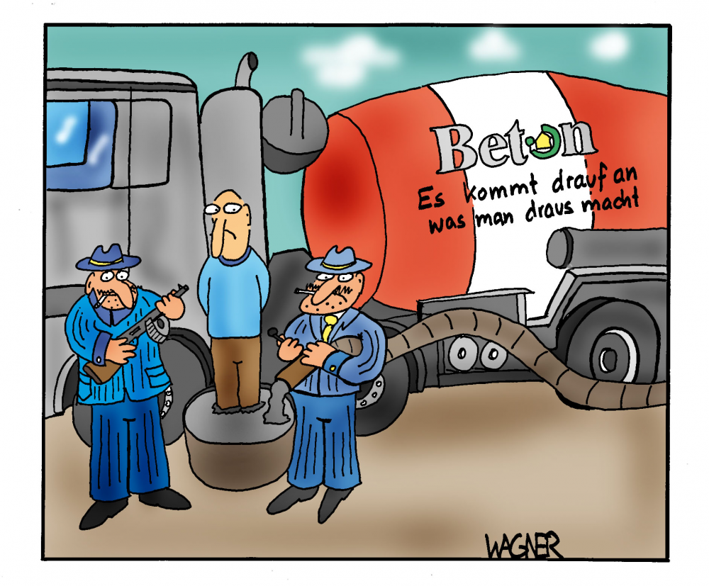 Cartoon: Beton 1