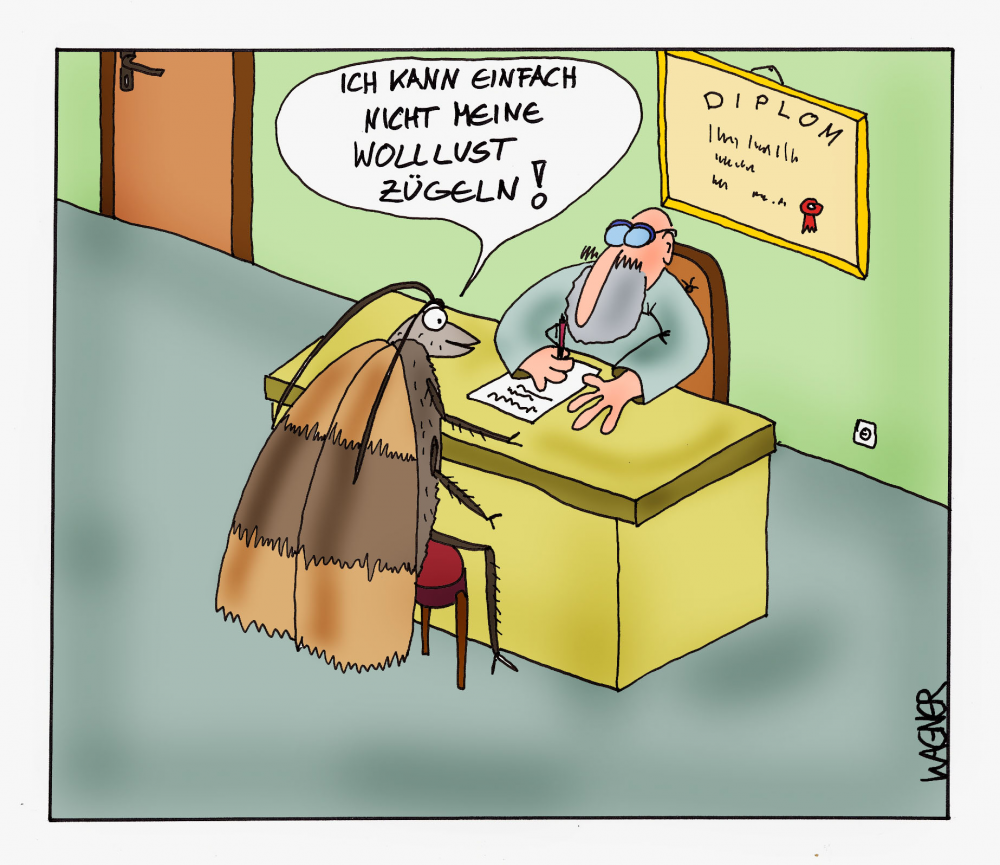 Cartoon: Wolllust 1