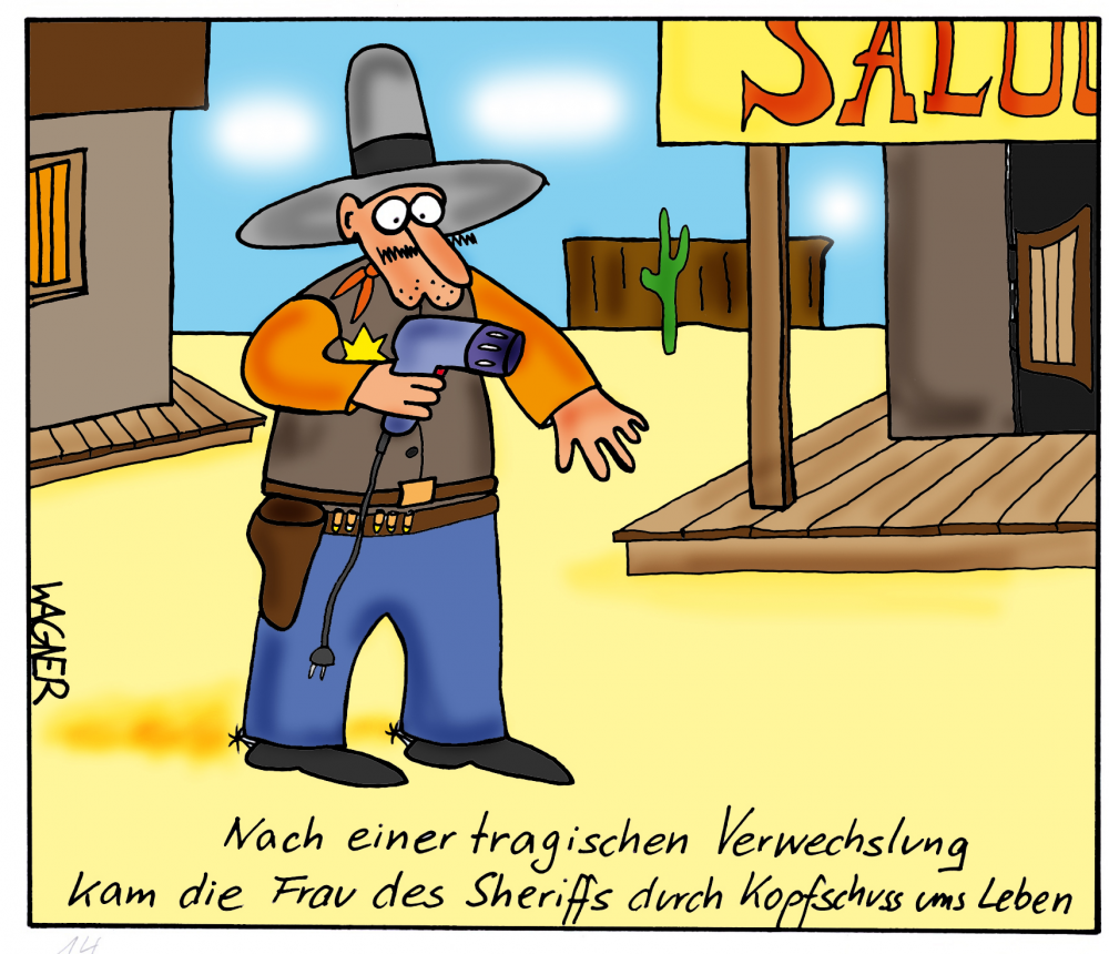 Cartoon: Verwechslung 1