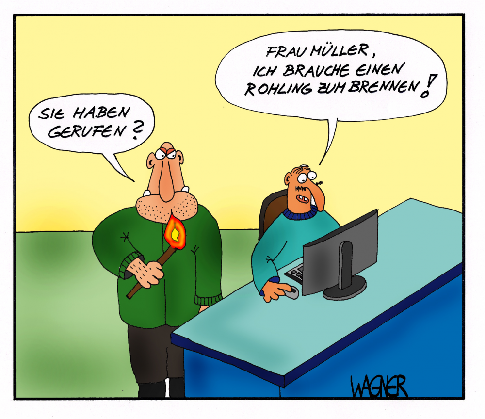 Cartoon: Rohling 1