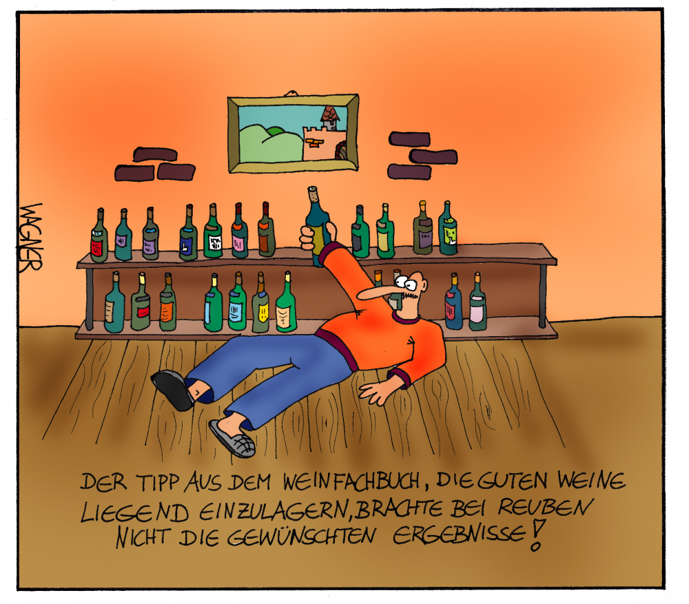 Cartoon: Weinkenner 1