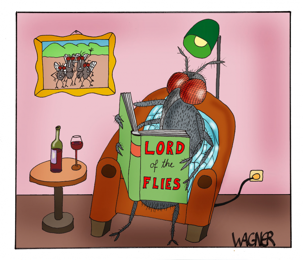 Cartoon: Literatur 1