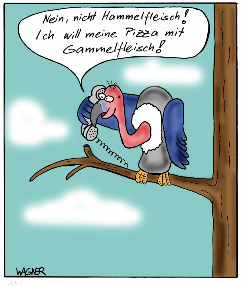 Cartoon: Pizza I 1