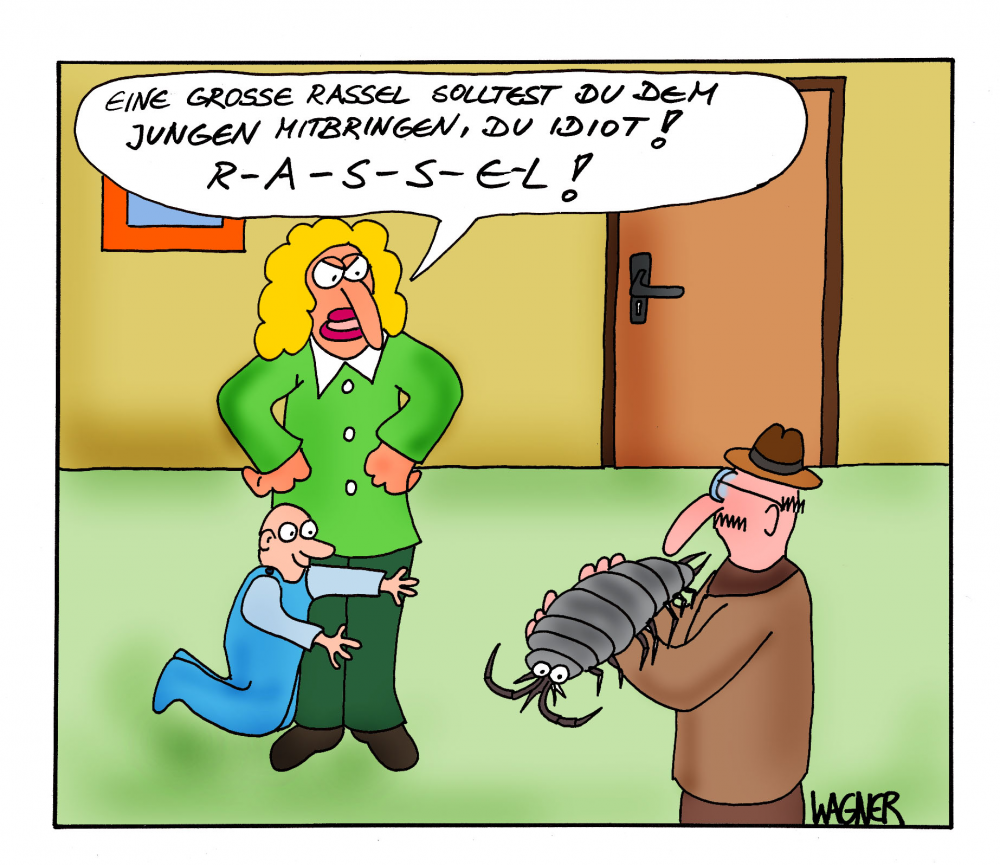 Cartoon: Missverständnis 1