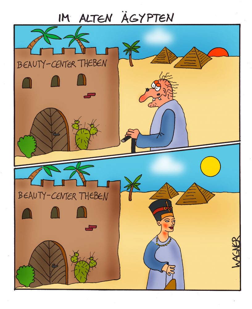 Cartoon: Ägypten 1