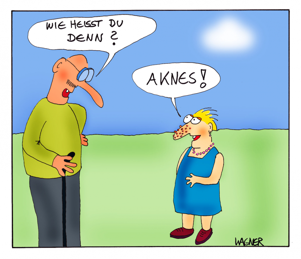Cartoon: Pubertät 1