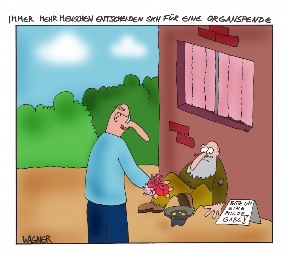 Cartoon: Organspender II 1
