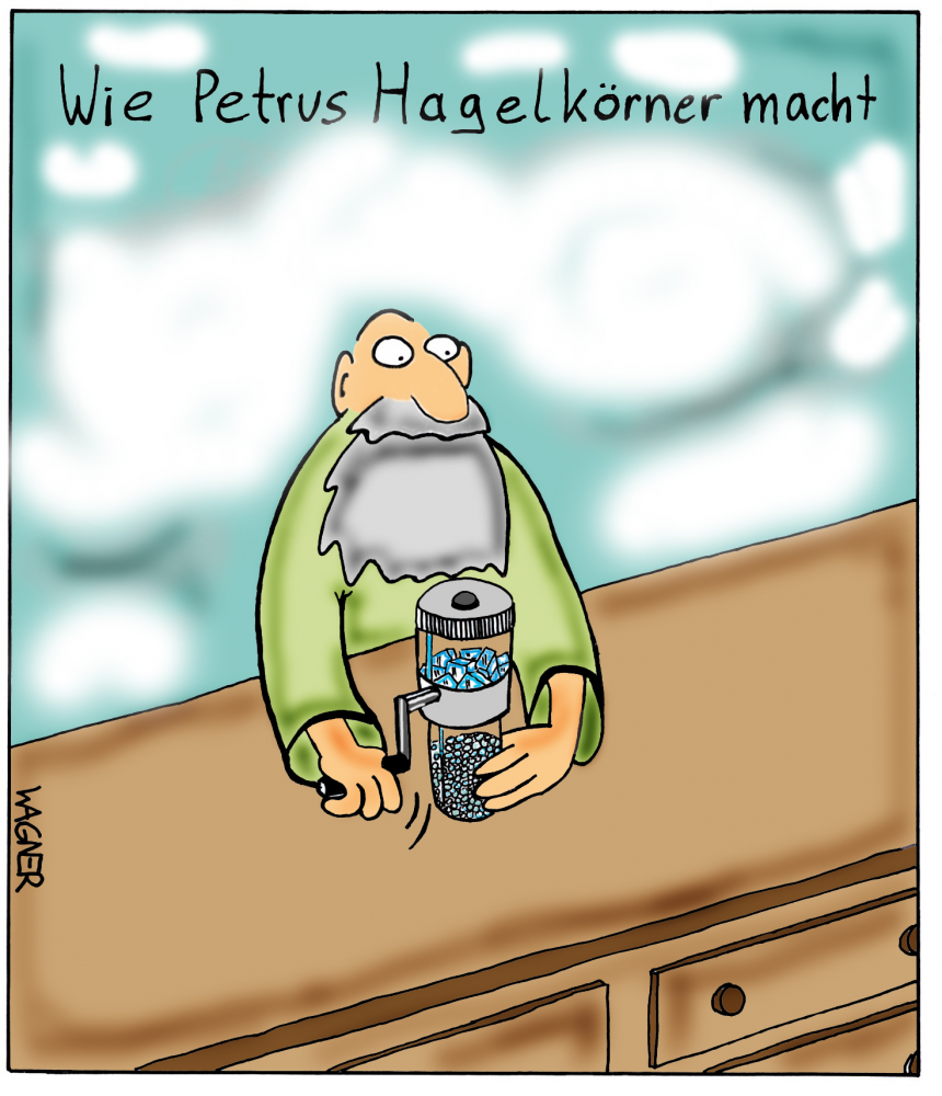 Cartoon: Hagel 1