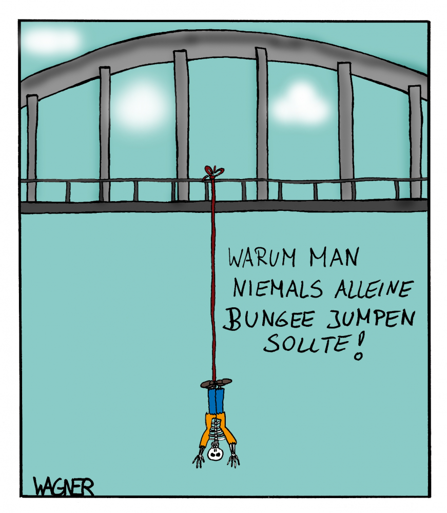 Cartoon: Bungee 1