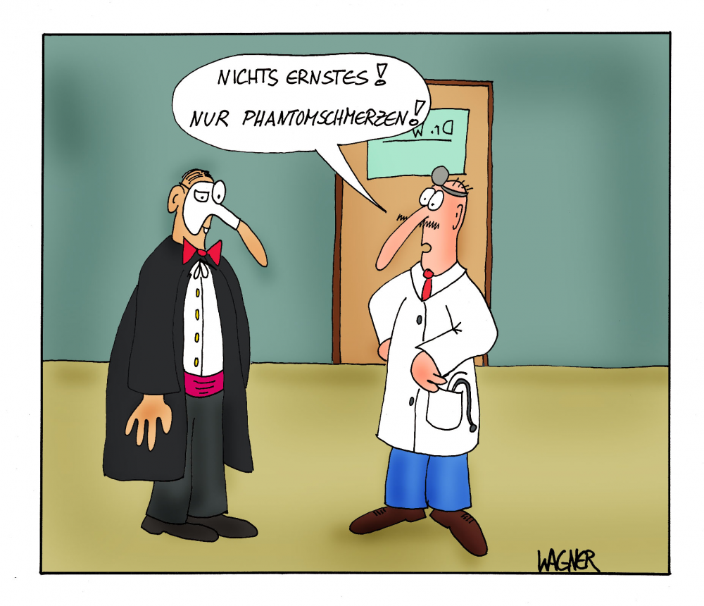 Cartoon: Schmerzen 1