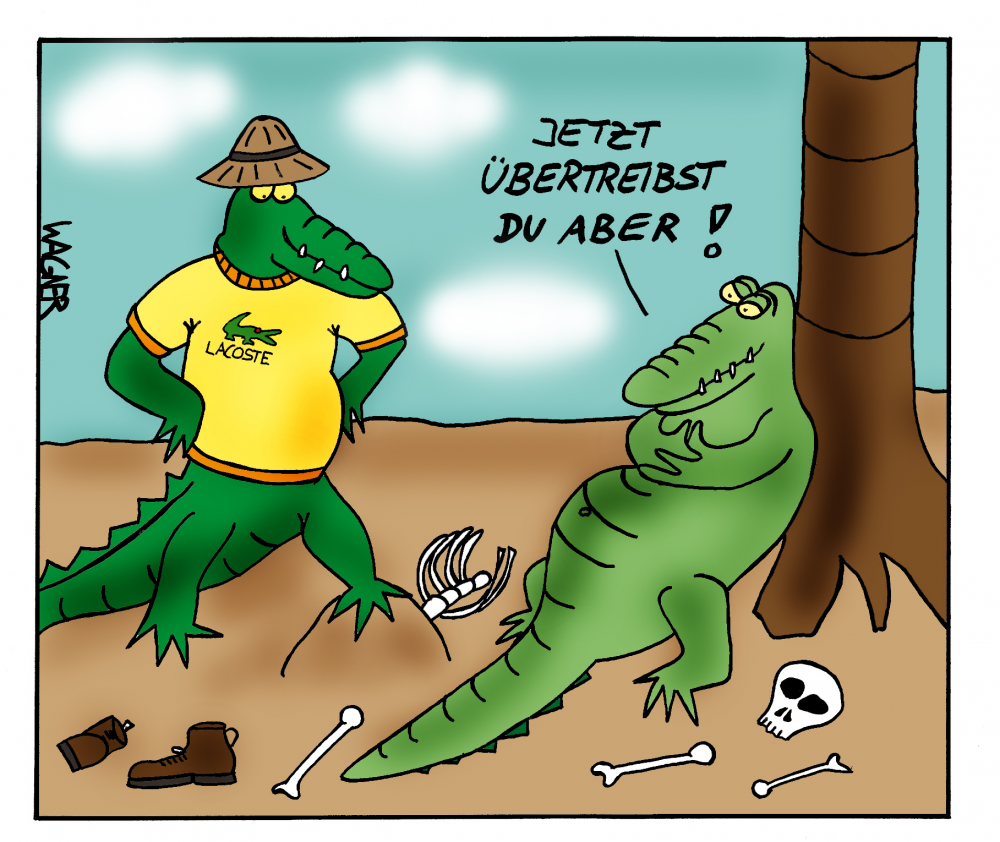 Cartoon: Am Nil 1
