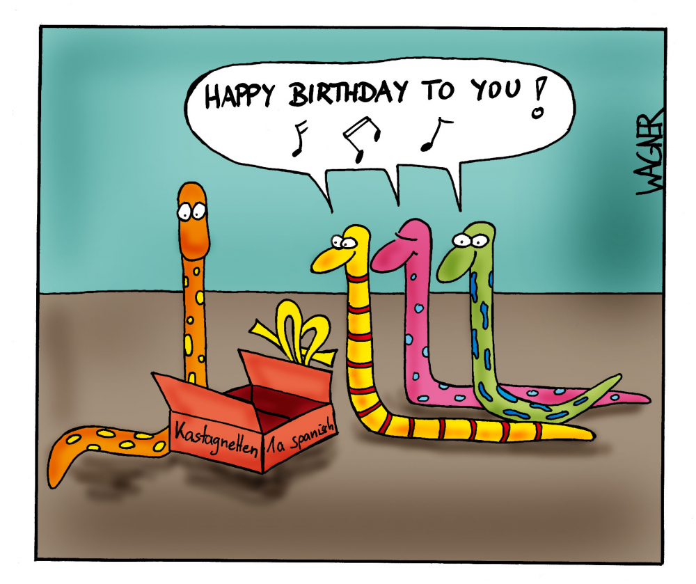 Cartoon: Unnützes Geschenk 1