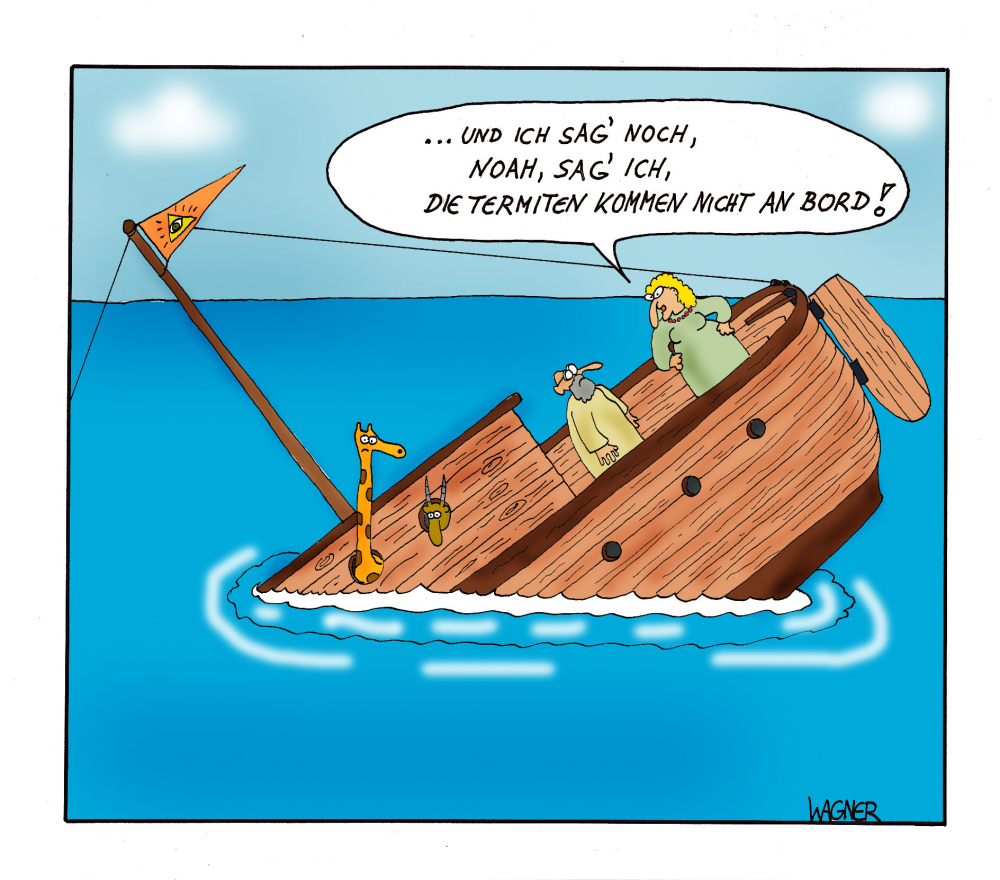 Cartoon: Havarie 1