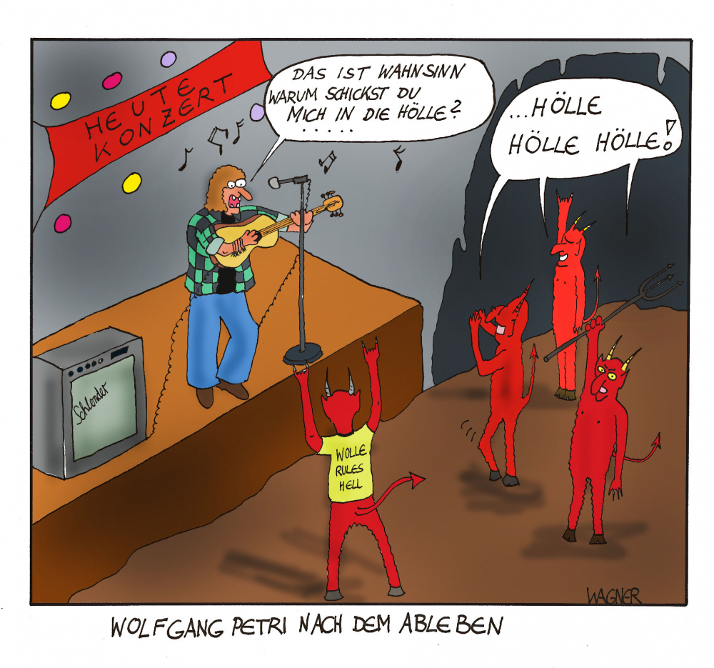 Cartoon: Hölle Hölle Hölle 1
