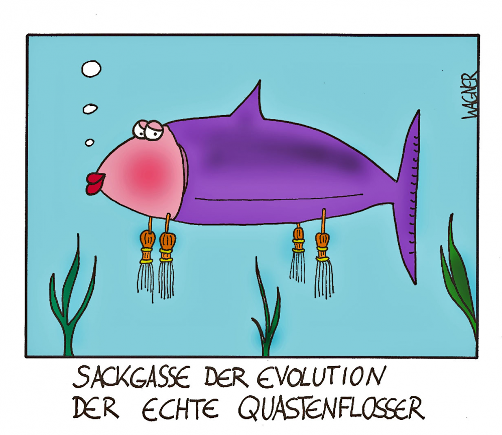 Cartoon: Evolution 1