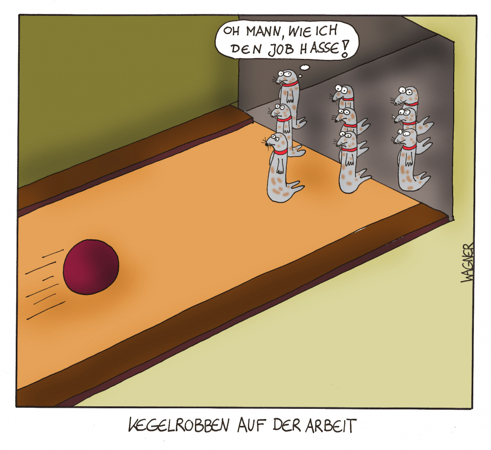 Cartoon: Scheiß Job 1