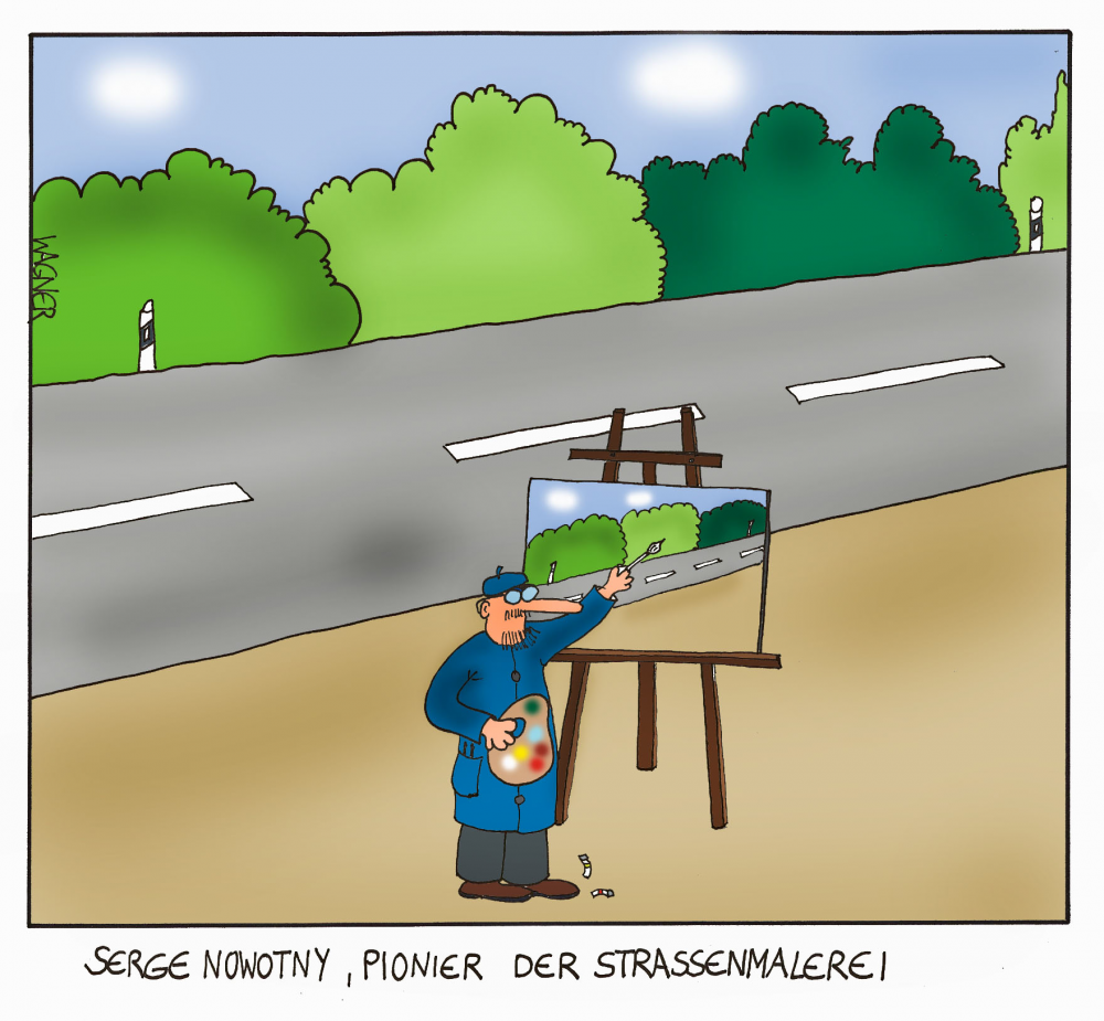 Cartoon: Malerei 1