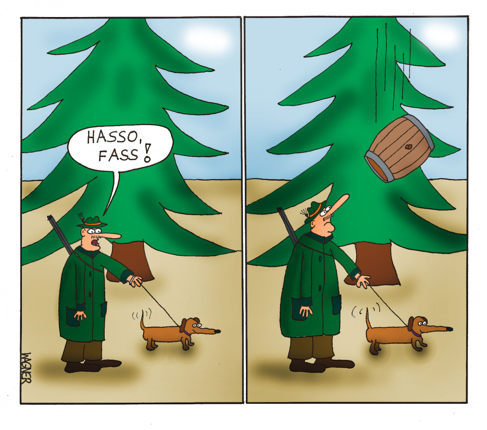 Cartoon: Hasso 1