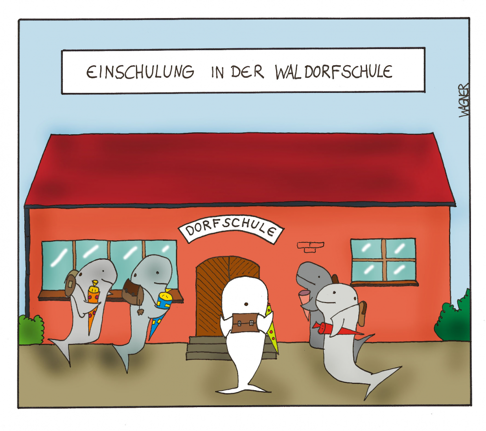 Cartoon: Einschulung 1