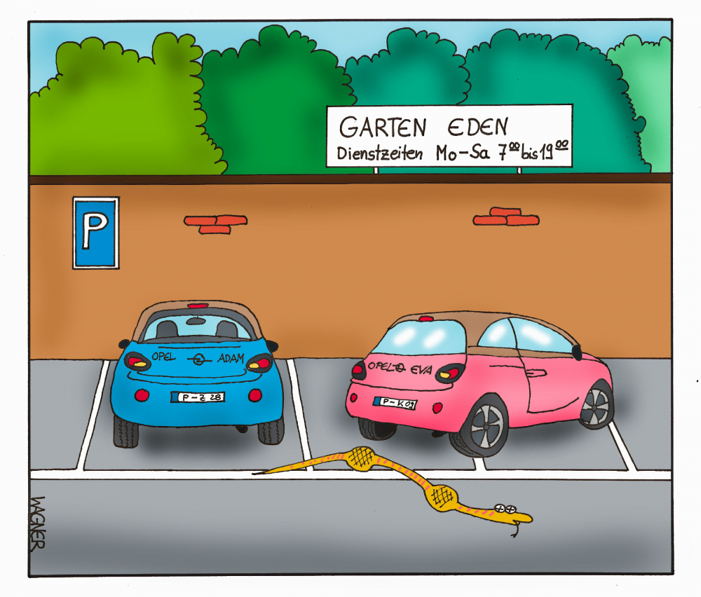 Cartoon: wie Alles anfing.... 1