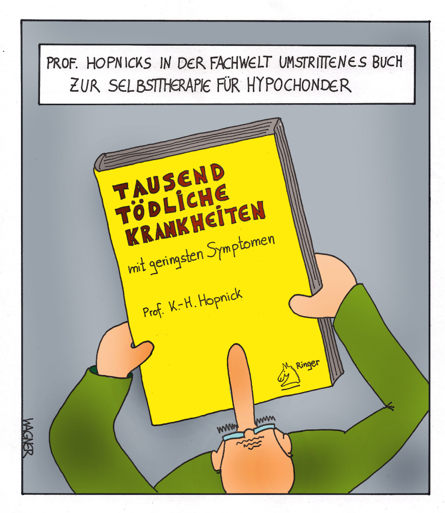 Cartoon: Symptome 1