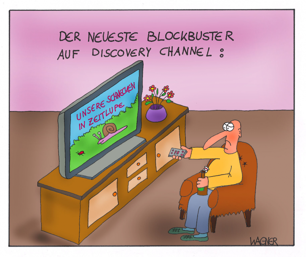 Cartoon: Fernsehabend 1