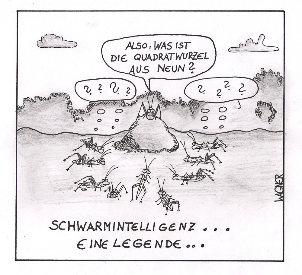 Cartoon: Heuschrecken 1