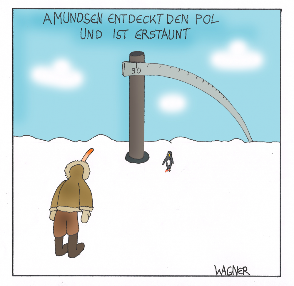 Cartoon: Polarforscher 1