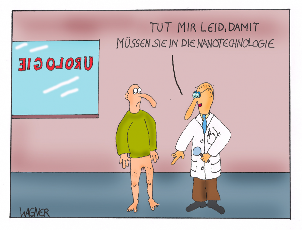 Cartoon: Nanotechnologie 1