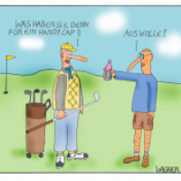 Beim Golf