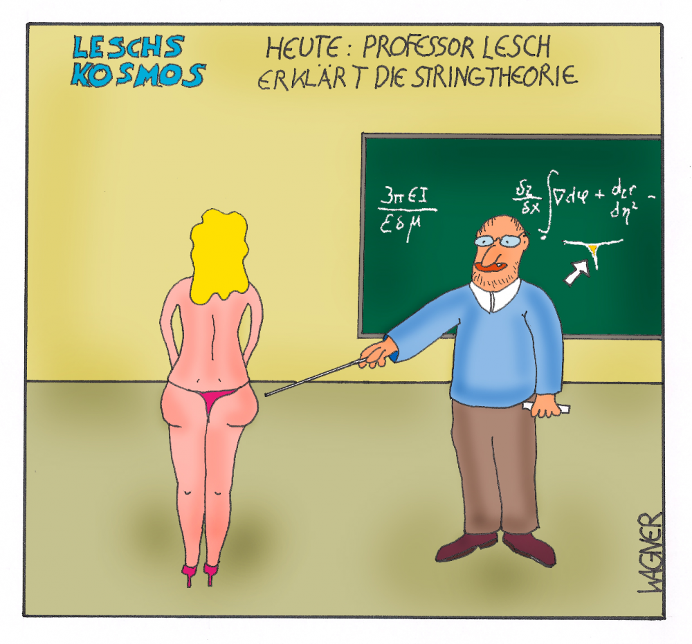 Cartoon: Leschs Kosmos 1