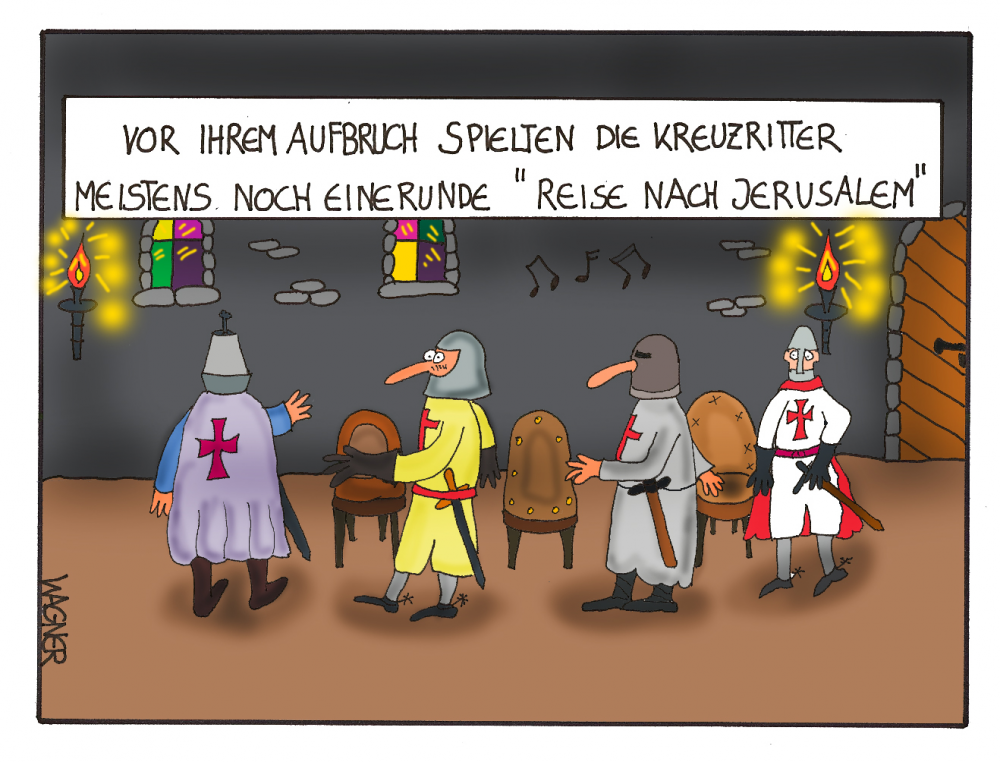 Cartoon: Kreuzritter 1