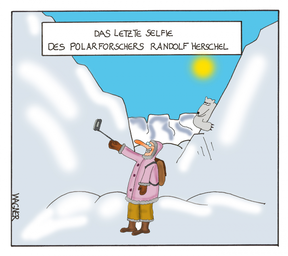 Cartoon: Selfie 1