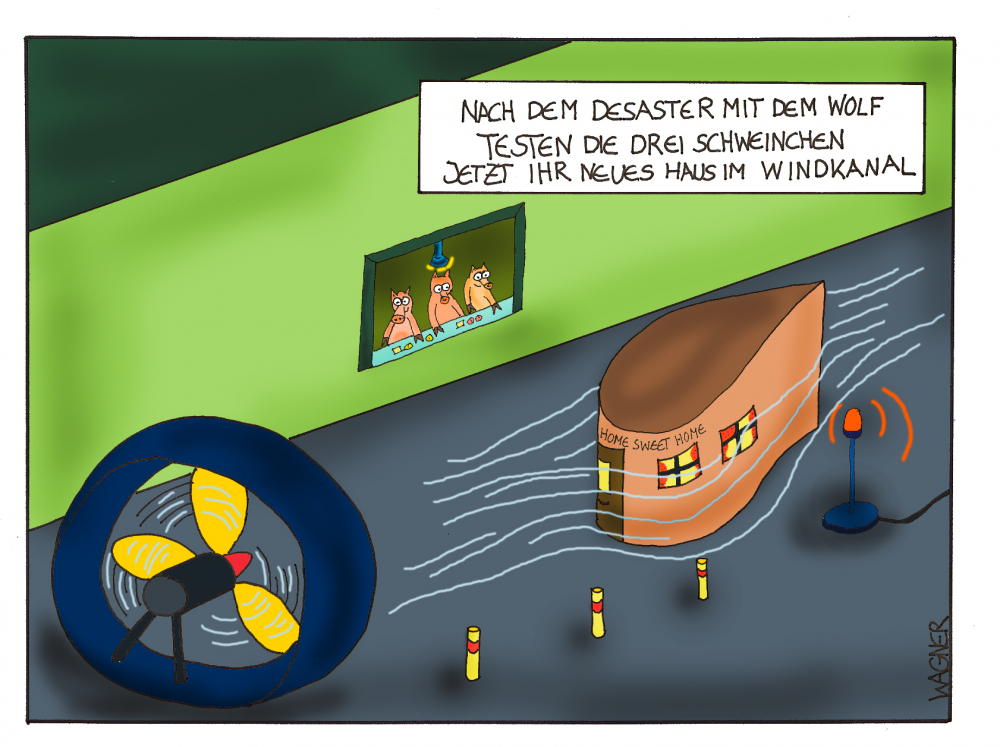 Cartoon: Aerodynamisch 1