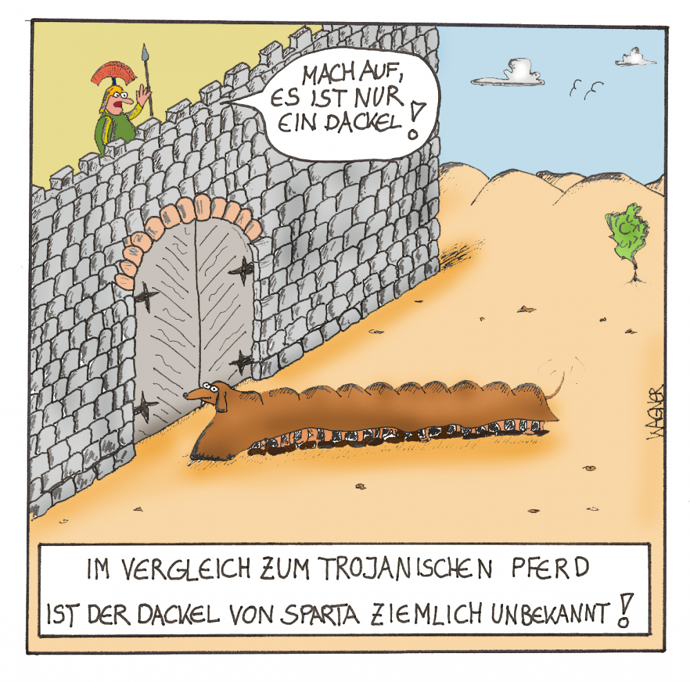 Cartoon: Sparta 1