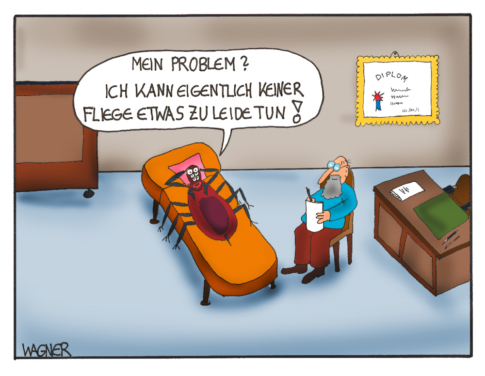 Cartoon: Auf der Couch 1