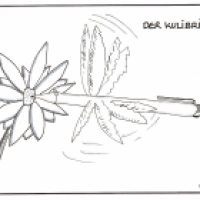 Ein Buchstaben daneben Tier